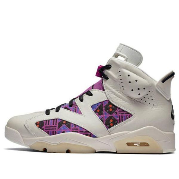 Nike Air Jordan 6 Retro Basketbalové Boty Pro Muže Fialové