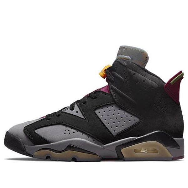 Nike Air Jordan 6 Retro Basketbalové Boty Pro Muže Vínové Barvy