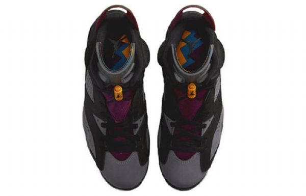 Nike Air Jordan 6 Retro Basketbalové Boty Pro Muže Vínové Barvy