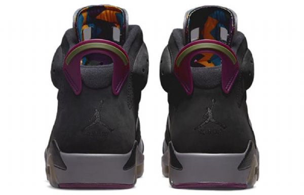 Nike Air Jordan 6 Retro Basketbalové Boty Pro Muže Vínové Barvy