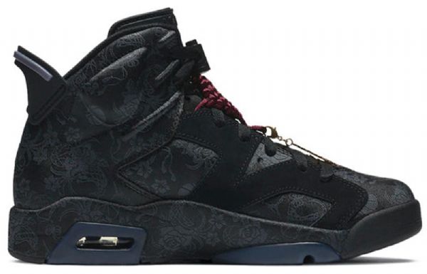 Nike Air Jordan 6 Retro Basketbalové Boty Pro Ženy Černé