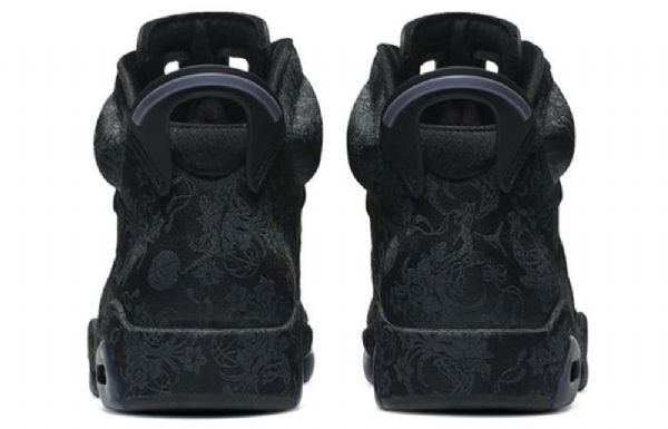 Nike Air Jordan 6 Retro Basketbalové Boty Pro Ženy Černé