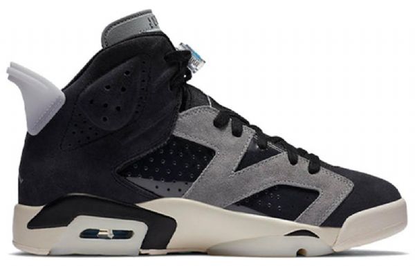 Nike Air Jordan 6 Retro Basketbalové Boty Pro Ženy Černošedé