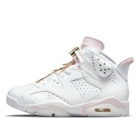 Nike Air Jordan 6 Retro Basketbalové Boty Pro Ženy Zlaté
