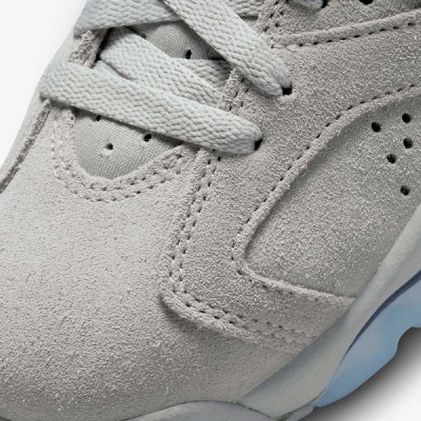 Nike Air Jordan 6 Retro Boty Pro Děti Šedá Tmavě Modrá