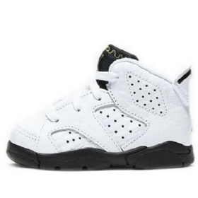 Nike Air Jordan 6 Retro Bt Basketbalové Boty Pro Děti Šedé