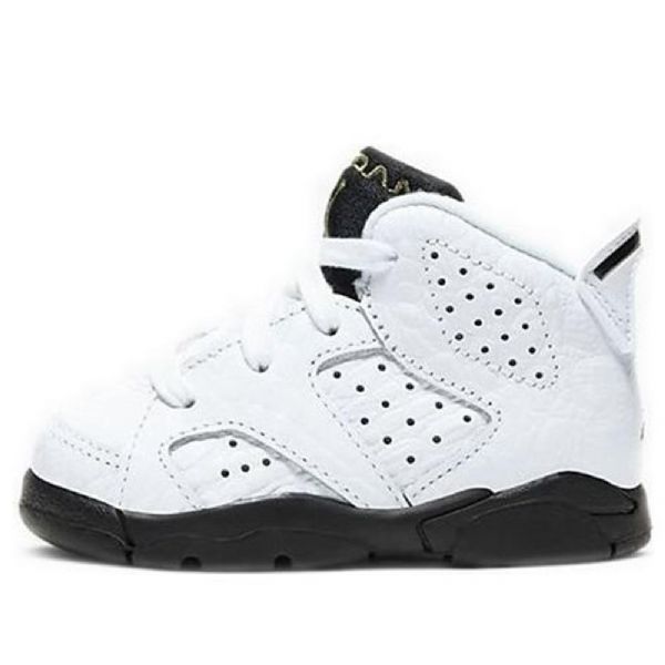 Nike Air Jordan 6 Retro Bt Basketbalové Boty Pro Děti Šedé