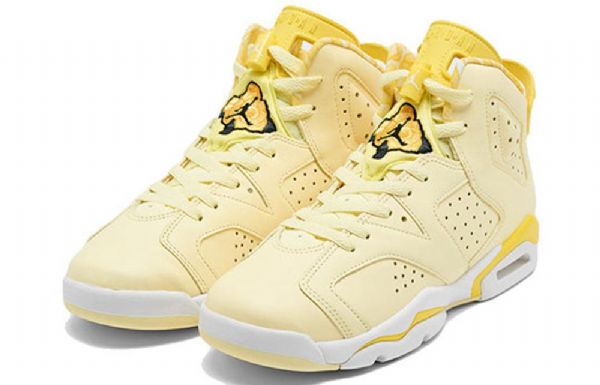 Nike Air Jordan 6 Retro Gg Basketbalové Boty Pro Muže Žluté