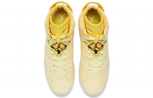 Nike Air Jordan 6 Retro Gg Basketbalové Boty Pro Muže Žluté