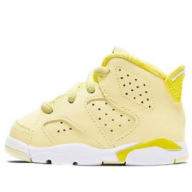 Nike Air Jordan 6 Retro Gt Basketbalové Boty Pro Děti Žluté
