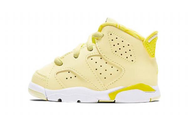 Nike Air Jordan 6 Retro Gt Basketbalové Boty Pro Děti Žluté