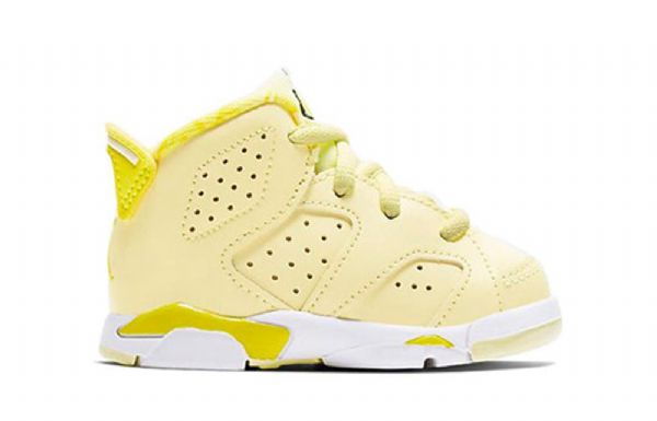 Nike Air Jordan 6 Retro Gt Basketbalové Boty Pro Děti Žluté