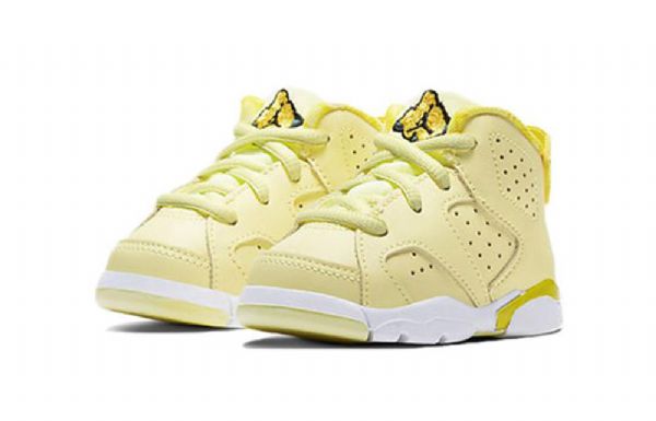 Nike Air Jordan 6 Retro Gt Basketbalové Boty Pro Děti Žluté