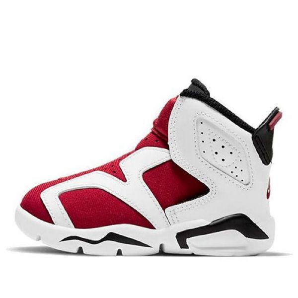 Nike Air Jordan 6 Retro Little Flex Td Basketbalové Boty Pro Děti Pro Bílé
