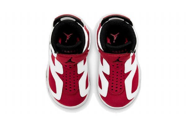 Nike Air Jordan 6 Retro Little Flex Td Basketbalové Boty Pro Děti Pro Bílé
