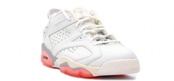 Nike Air Jordan 6 Retro Low Tops Basketbalové Boty Pro Ženy Coral Růžový