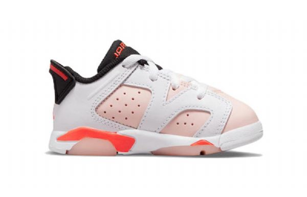 Nike Air Jordan 6 Retro Nízké Td Boty Pro Děti Růžové