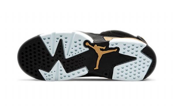 Nike Air Jordan 6 Retro Se Ps Basketbalové Boty Pro Děti Černé