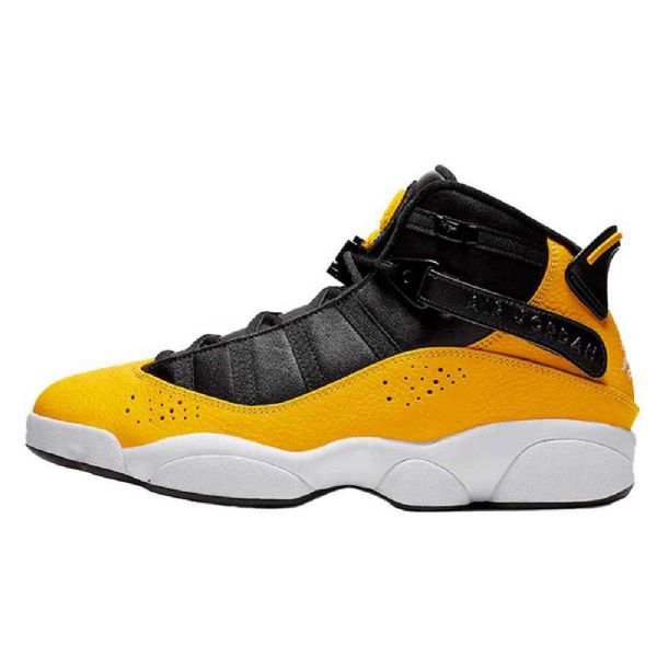 Nike Air Jordan 6 Rings Taxi Boty Pro Muže Černá Žlutá