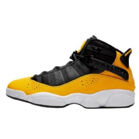 Nike Air Jordan 6 Rings Taxi Boty Pro Muže Černá Žlutá
