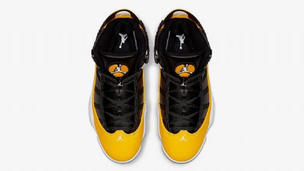 Nike Air Jordan 6 Rings Taxi Boty Pro Muže Černá Žlutá