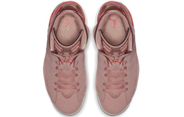 Nike Aleali May Air Jordan 6 Retro Basketbalové Boty Pro Ženy Růžové