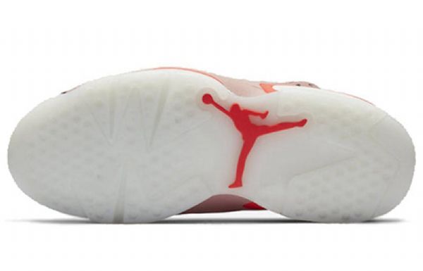 Nike Aleali May Air Jordan 6 Retro Basketbalové Boty Pro Ženy Růžové