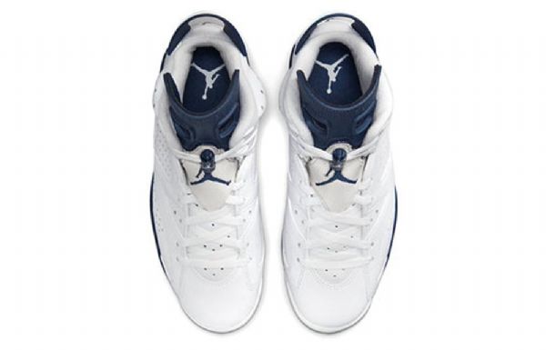 Pánské Basketbalové Boty Nike Air Jordan 6 V Tmavě Modré Barvě