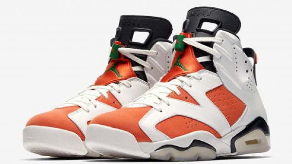 Pánské Boty Nike Air Jordan 6 Gatorade Oranžová