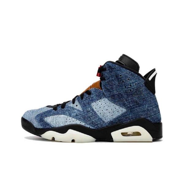 Pánské Boty Nike Air Jordan 6 Washed Modrý
