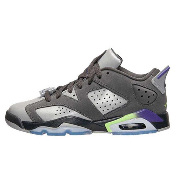 Pánské Nízké Boty Nike Air Jordan 6 Tmavě Šedé