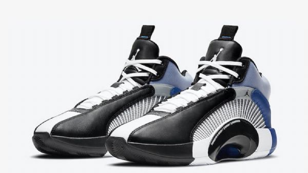 Boty Nike Fragment Jordan 35 Pro Muže Černá Bílá Modrá