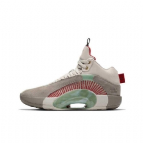 Nike Clot Jordan Retro 35 Sp Warrior Jade Boty Pro Muže Šedé