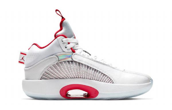 Pánské Basketbalové Boty Nike Air Jordan 35 Gs Bílo Červené