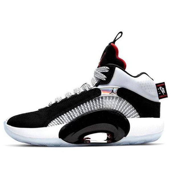 Pánské Basketbalové Boty Nike Air Jordan 35gs Černá Bílý