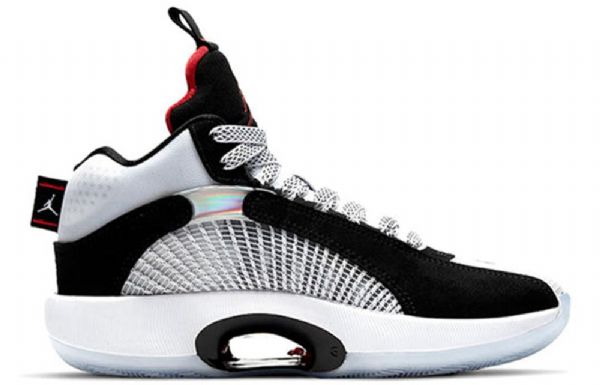 Pánské Basketbalové Boty Nike Air Jordan 35gs Černá Bílý