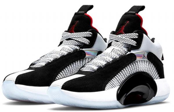 Pánské Basketbalové Boty Nike Air Jordan 35gs Černá Bílý