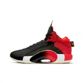 Pánské Boty Nike Air Jordan 35 Pro Čínský Nový Rok Černočervené