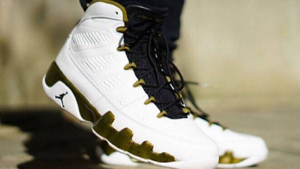 Boty Nike Air Jordan 9 Militia Pro Muže Bílá Zelená