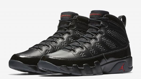 Nike Air Jordan 9 Široké Boty Pro Muže Černé