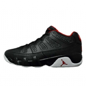 Pánské Nízké Boty Nike Air Jordan 9 Černá Bílý