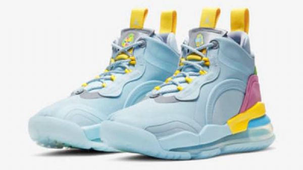 Nike Air Jordan Aerospace 720 Lyrical Limonade Boty Pro Muže Modré