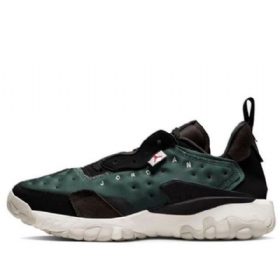 Nike Air Jordan Delta 2 Low Tops-top Jogging Boty Sportovní Pro Muže Černá Zelená