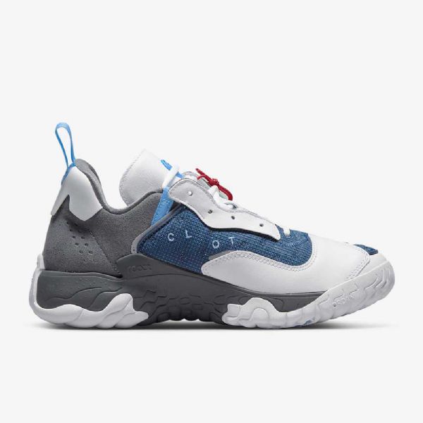 Pánské Boty Nike Air Jordan Delta 2 Clot Bílý Šedá Tmavě Modrá