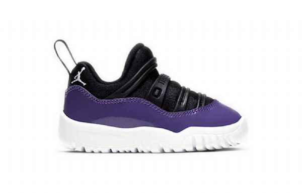 Boty Nike Air Jordan 11 Retro Little Flex Td Pro Děti Černá Nachový