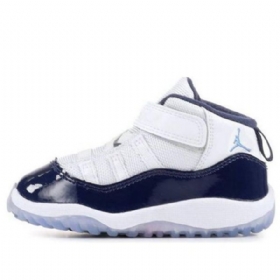 Boty Nike Air Jordan 11 Retro Td Pro Děti Bílý Tmavě Modrá Modrý