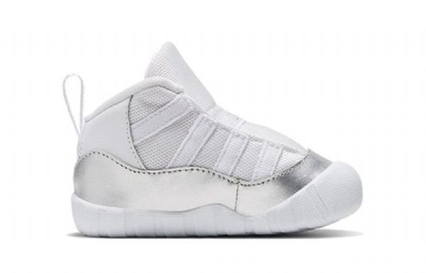 Boty Nike Air Jordan 11 Retro Td Pro Děti Stříbrné
