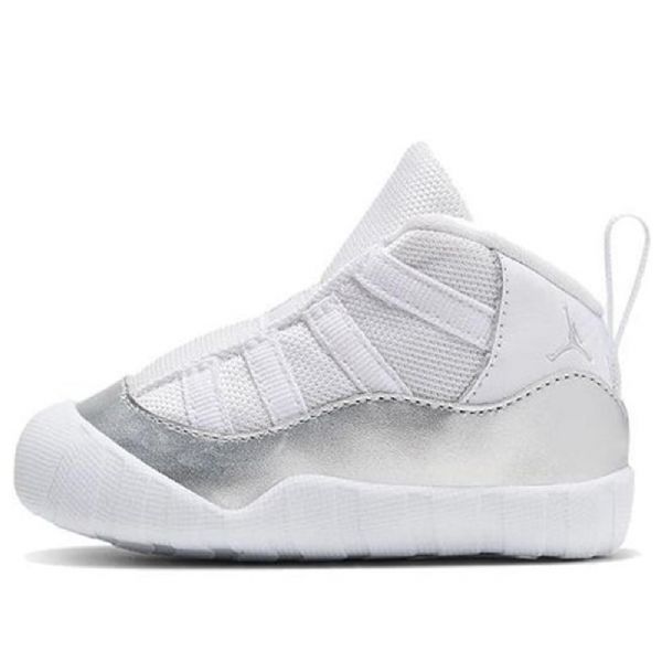 Boty Nike Air Jordan 11 Retro Td Pro Děti Stříbrné