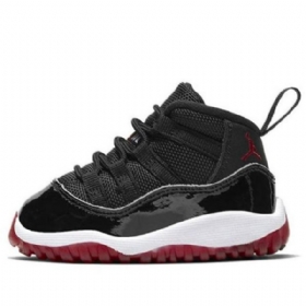 Boty Nike Air Jordan 11 Retro Td Pro Muže Černočervené