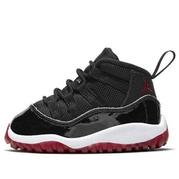 Boty Nike Air Jordan 11 Retro Td Pro Muže Černočervené